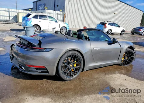 2024 Porsche 911 Carrera из США, поврежденный, VIN WP0CA2A96RS238732